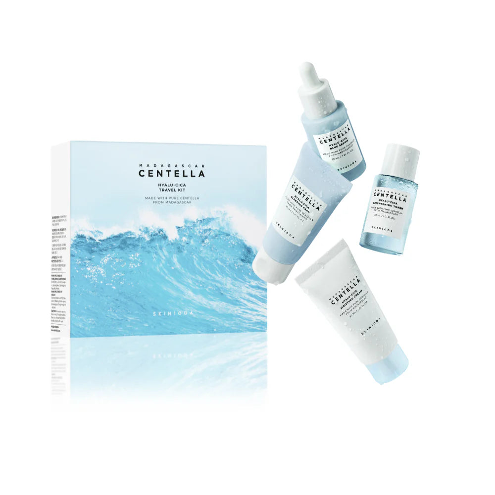 SKIN1004 Madagascar Centella Hyalu-Cica Travel Kit 4pc Kit