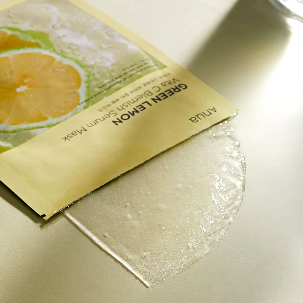 ANUA Vitamin C + Vitamin E Blemish Serum Mask 25ml x 1 Mask
