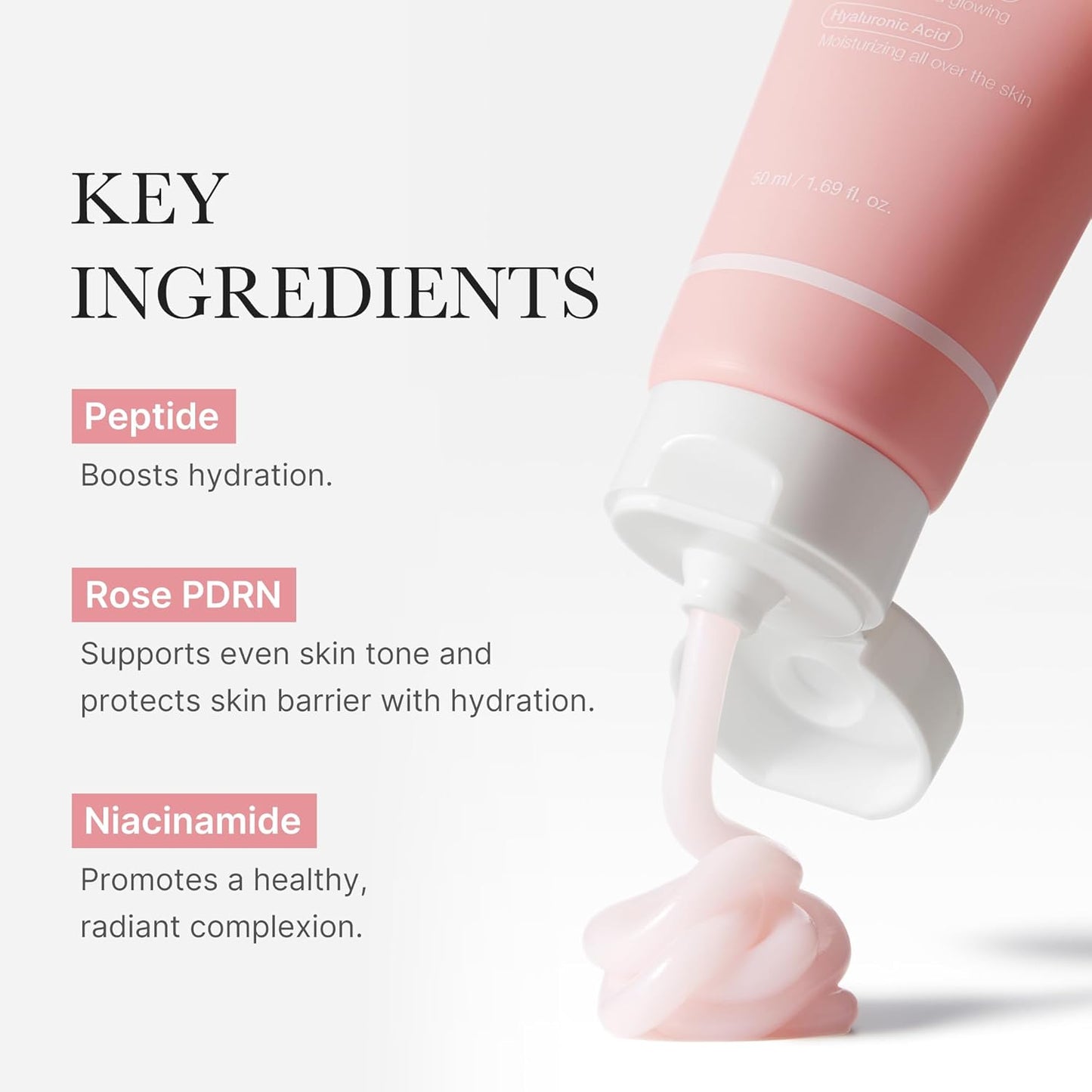 MEDICUBE - PDRN Pink Hyaluronic Moisturising Cream 50ml