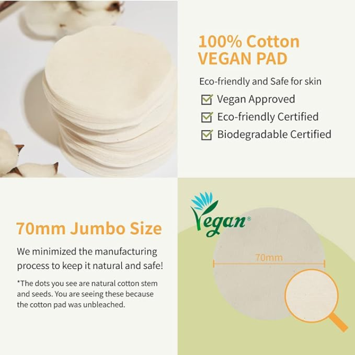 NUMBUZIN - No.3 Radiance Glowing Jumbo Essence Pad 150ml/70 Pads