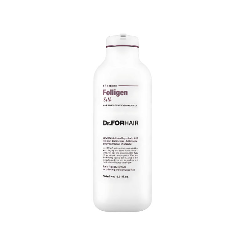 DR FOR HAIR - Folligen Silk Shampoo 500ml