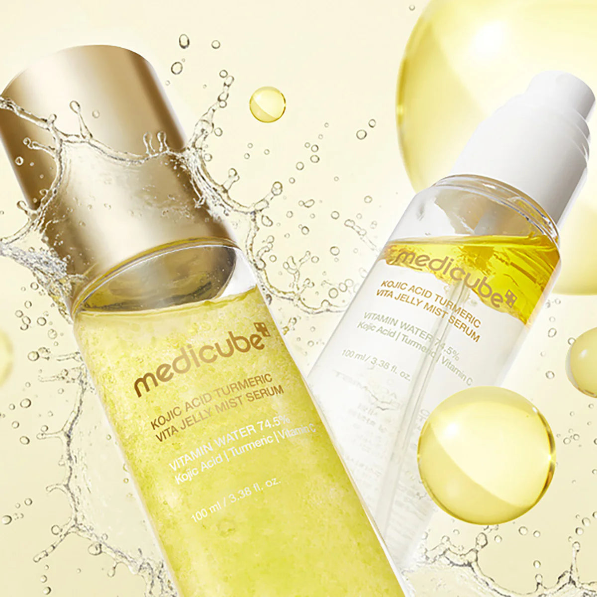 MEDICUBE ā Kojic Acid Turmeric Vita Jelly Mist Serum 100ml