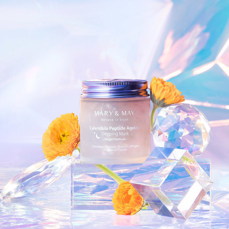 MARY & MAY ā Vegan Calendula Peptide Ageless Sleeping Mask