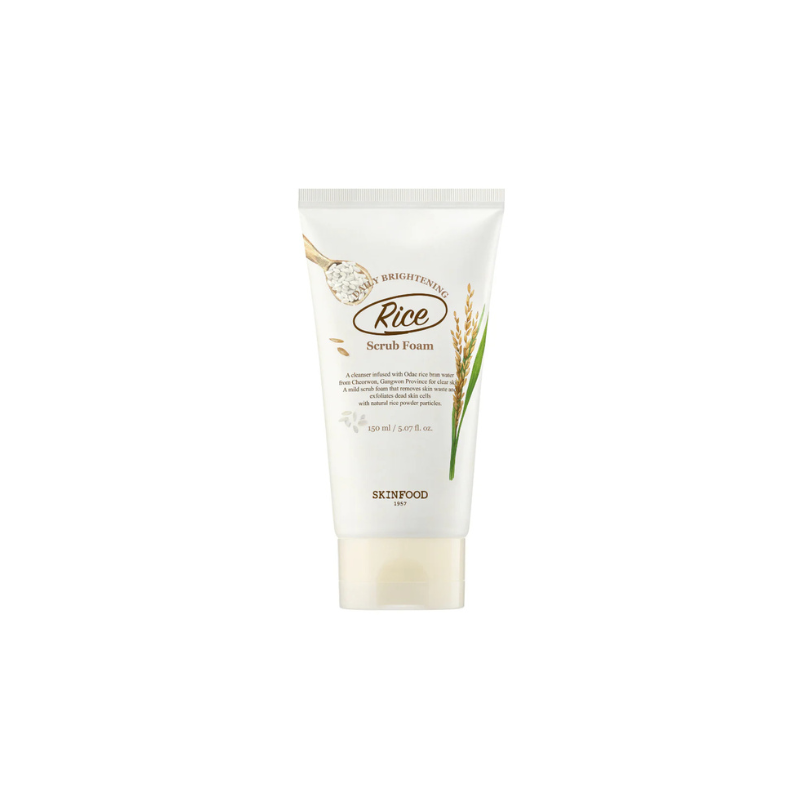 SKINFOOD Rice Daily Brightening Scrub Foam 150ml
