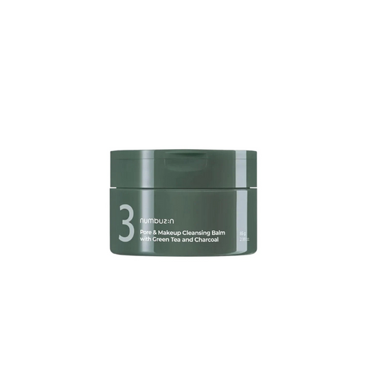 NUMBUZIN No.3 Pore & Makeup Cleansing Balm with Green Tea and Charcoal 85g