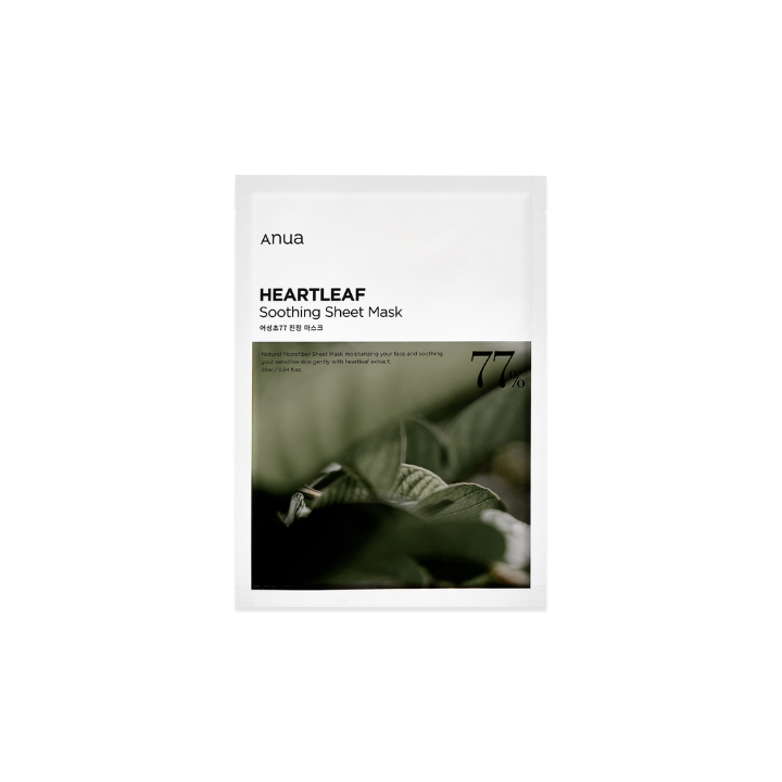 ANUA Heartleaf 77% Soothing Mask 25ml x 1 Mask