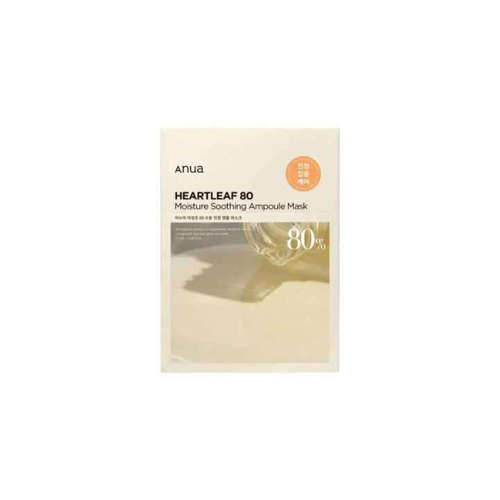 ANUA Heartleaf 80% Ampoule Mask 25ml x 1 Mask