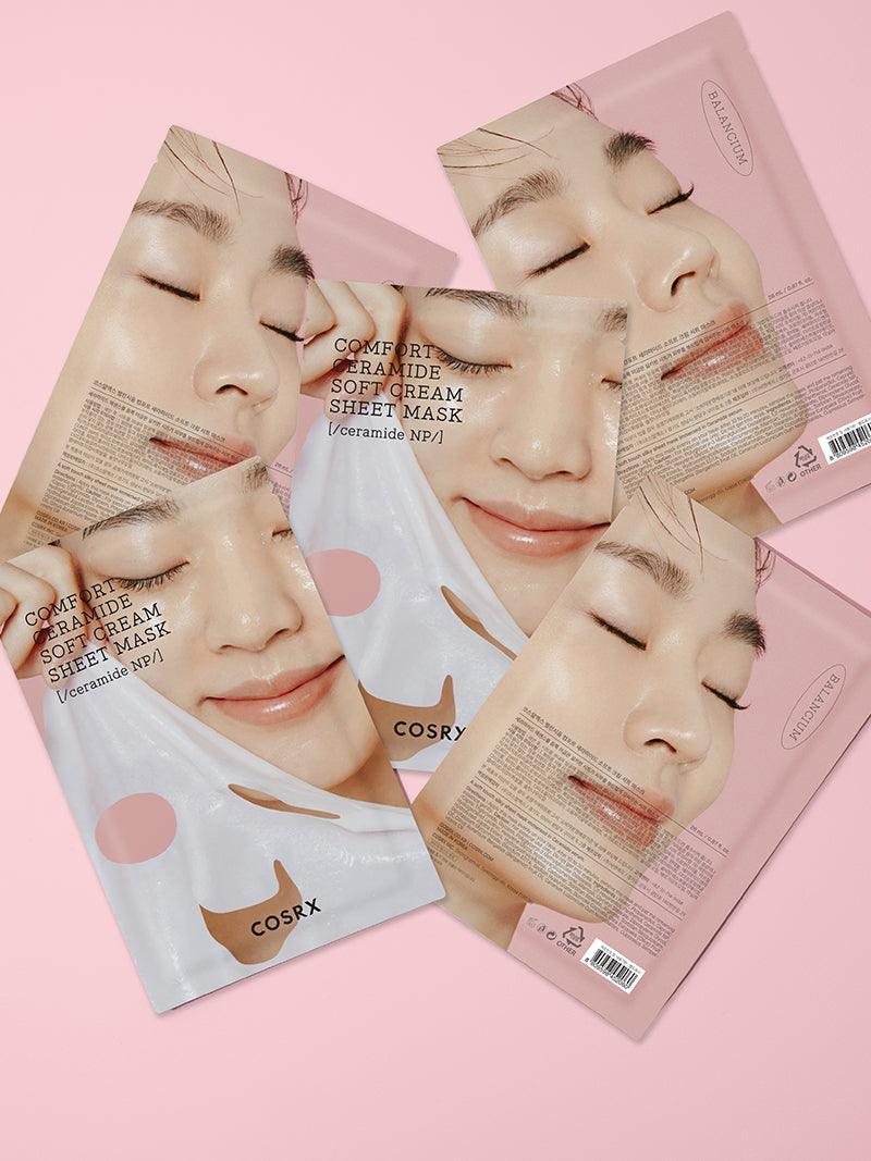 COSRX - Balancium Comfort Ceramide Soft Cream Sheet Mask 26ml / ea