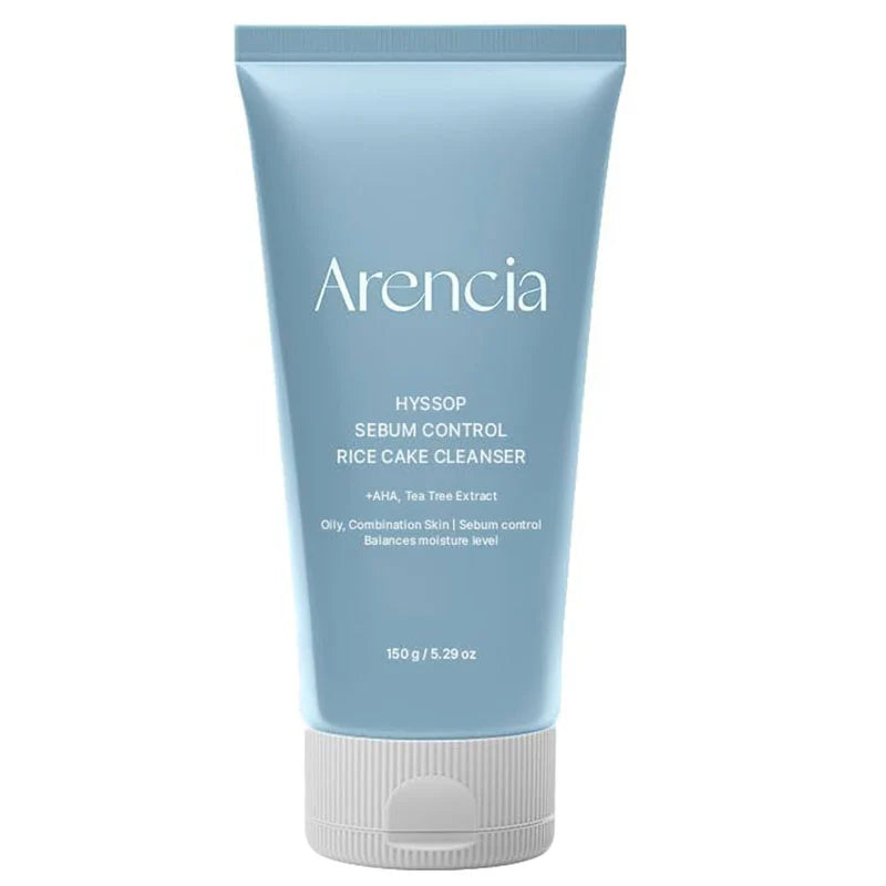ARENCIA ā Hyssop Sebum Control Rice Cake Cleanser 150g