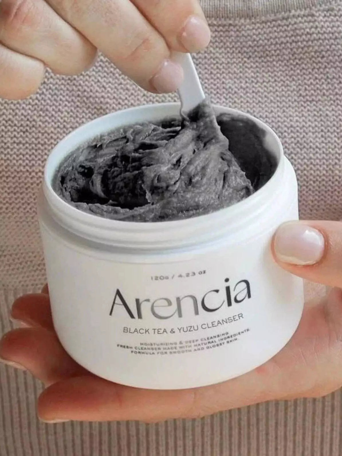 ARENCIA Black Tea & Yuzu Cleanser 120g