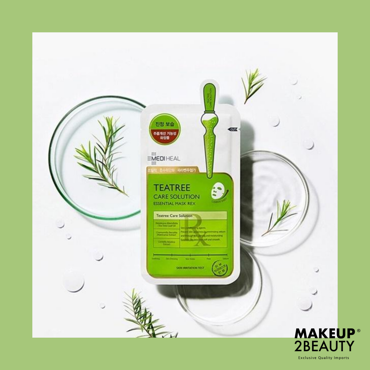 MEDIHEAL Tea Tree Care Solution Essential Mask - 10 Mask / Pack