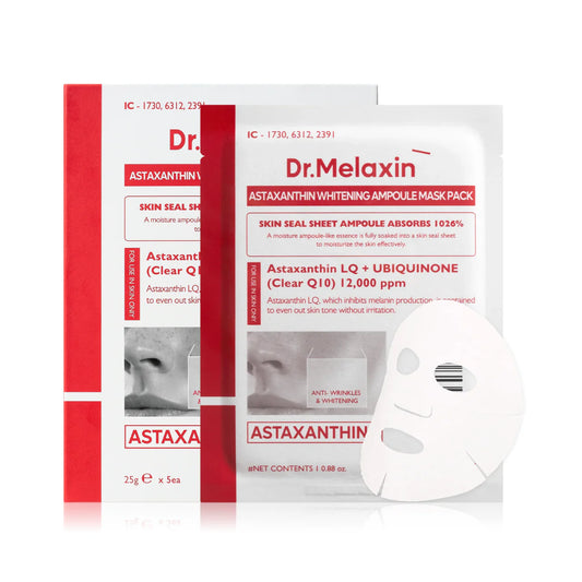Dr. Melaxin - TX-ASTAXANTHIN BRIGHTENING SERUM MASK 25g x 5