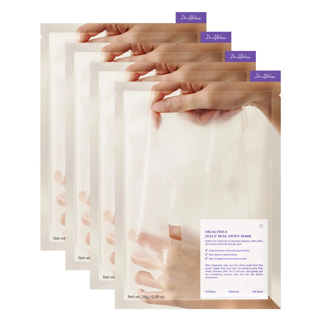 DR. ALTHEA – Jelly Seal Repair Mask 4 Pack