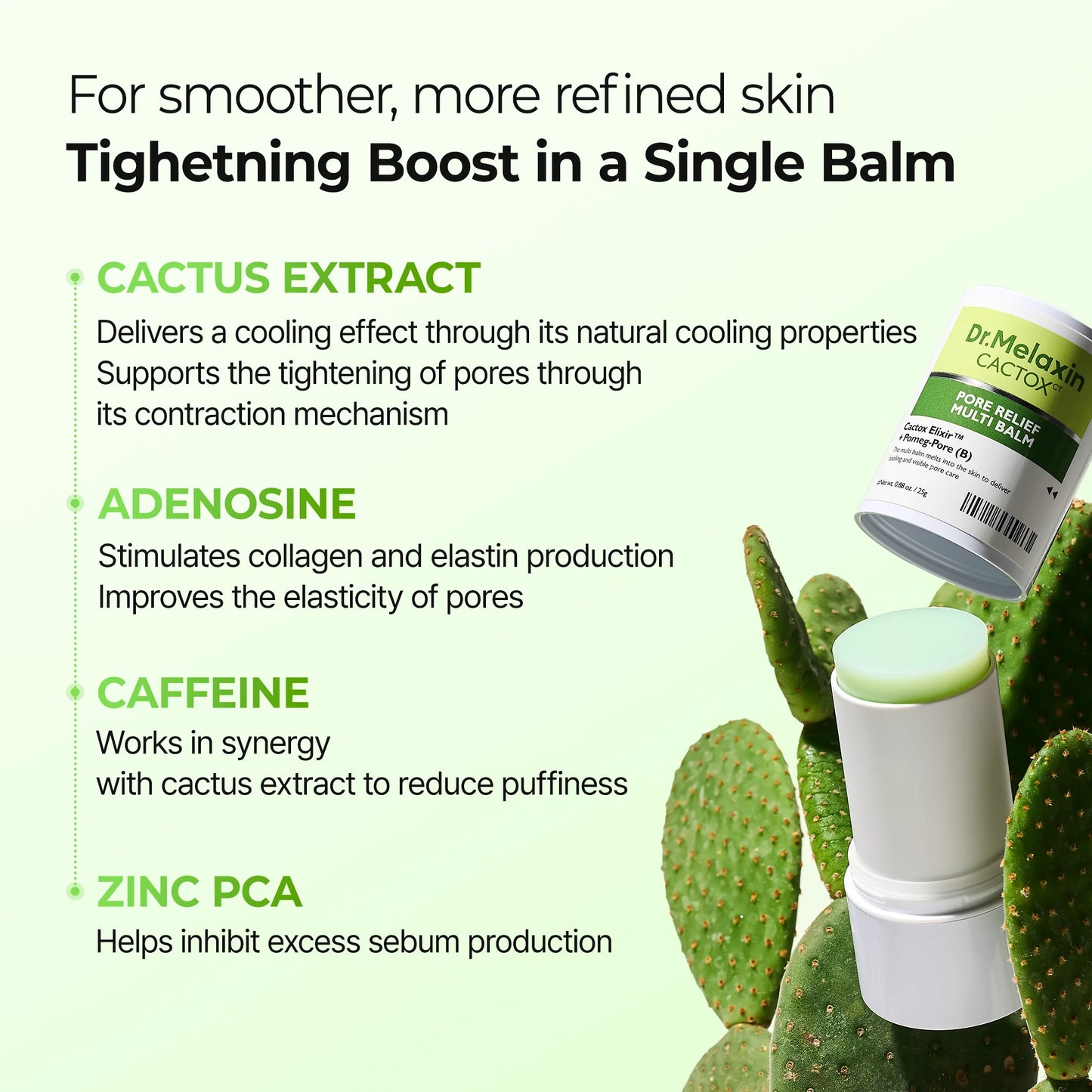 DR MELAXIN - CACTOX PORE RELIEF MULTI BALM