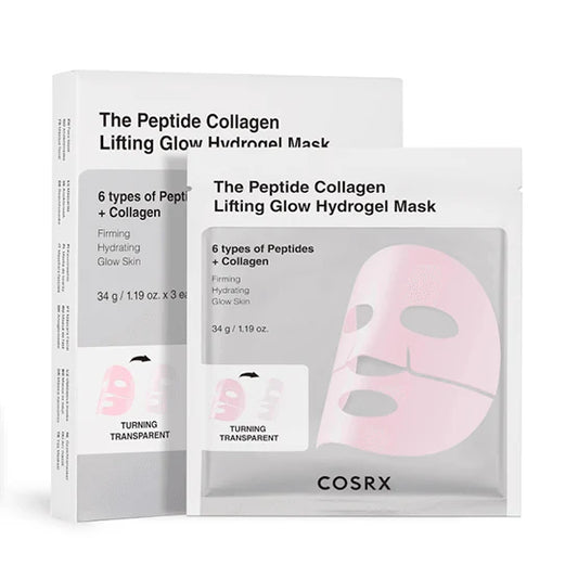 COSRX - Peptide Collagen Glow Hydrogel Mask 3 Mask / Pack
