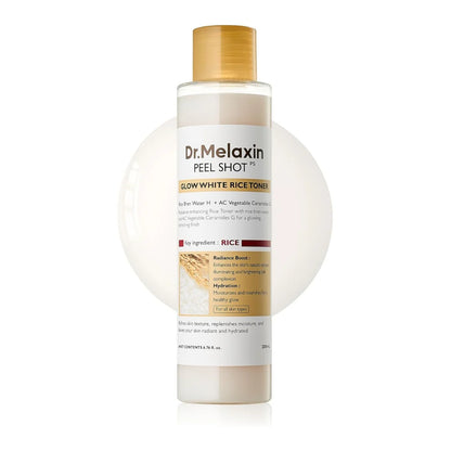 Dr.Melaxin - PEEL SHOT Glow White Rice Toner 200ml