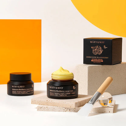 MARY & MAY - Idebenone + Blackberry complex intensive total care cream