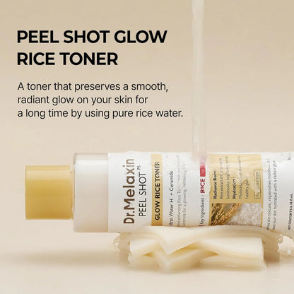 Dr.Melaxin - PEEL SHOT Glow White Rice Toner 200ml