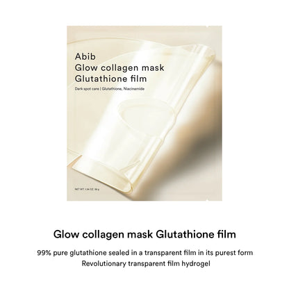 ABIB – Glow Collagen Mask Glutathione Film 4 Mask / Pack