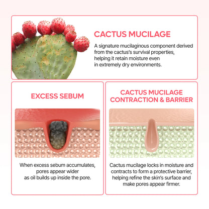 DR MELAXIN - Cactox Pore Relief Dual Capsule Cream 65g