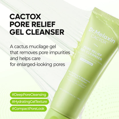 DR MELAXIN - Cactox Pore Relief Gel Cleanser 120ml