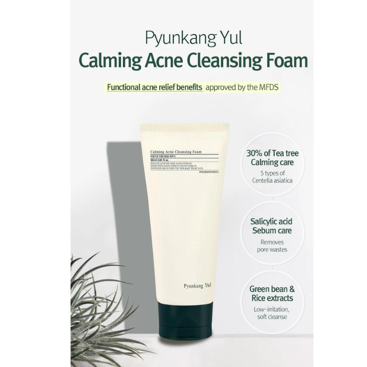 PYUNKANG YUL - Calming Acne Cleansing Foam 100ml