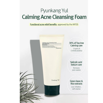 PYUNKANG YUL - Calming Acne Cleansing Foam 100ml
