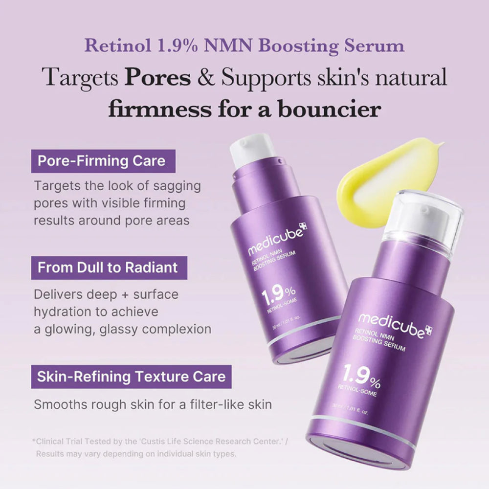 MEDICUBE - Retinol NMN Boosting Serum 30ml