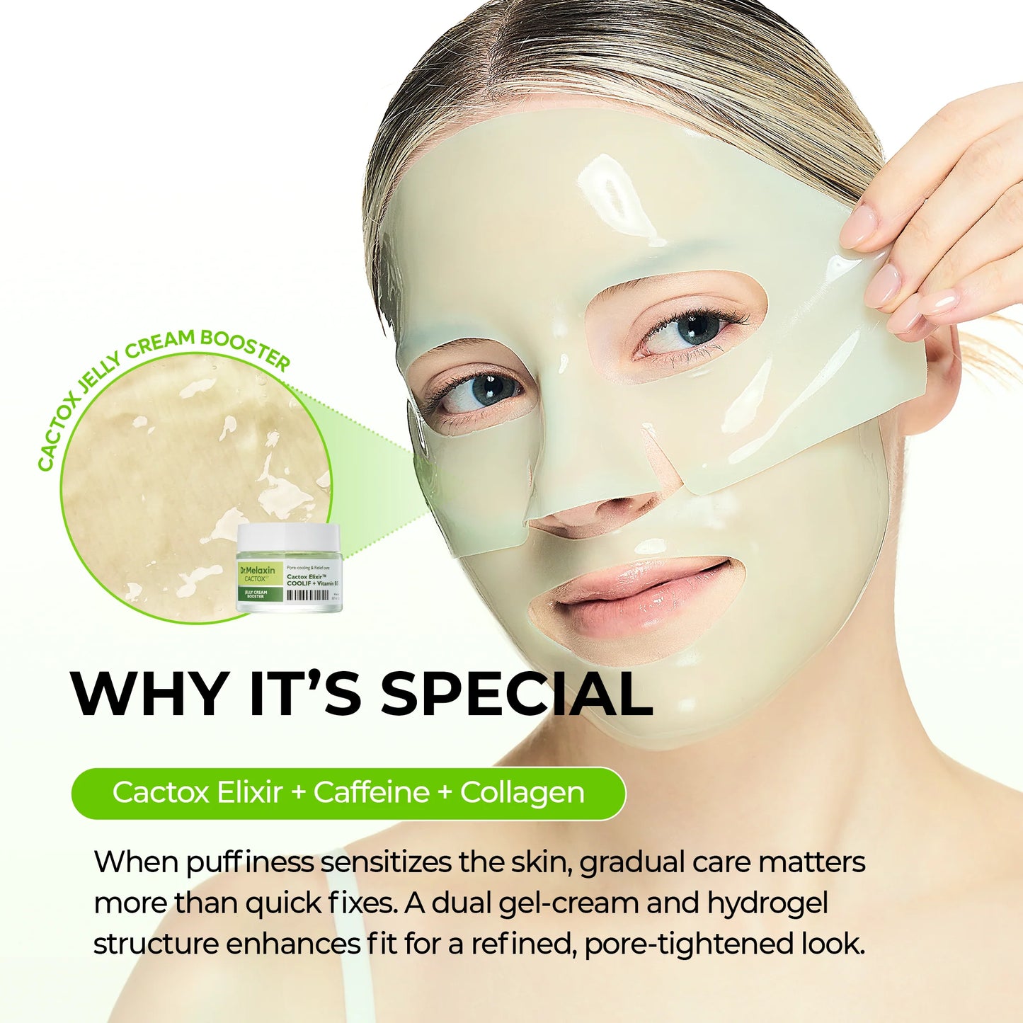 DR MELAXIN - Cactox Pore Relief Jelly Cream Hydrogel Mask