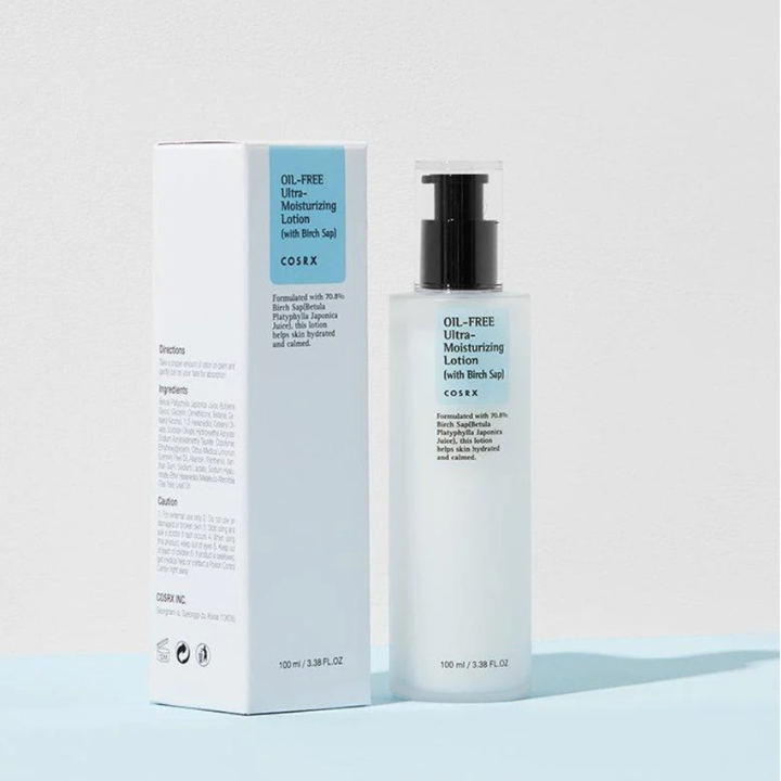 COSRX Oil Free Ultra Moisturizing Lotion (with Birch Sap) - 100ml