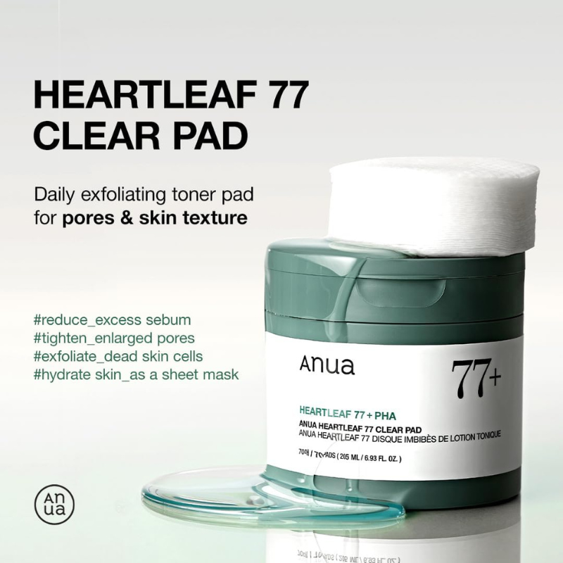 ANUA Heartleaf Clear Pads 160g
