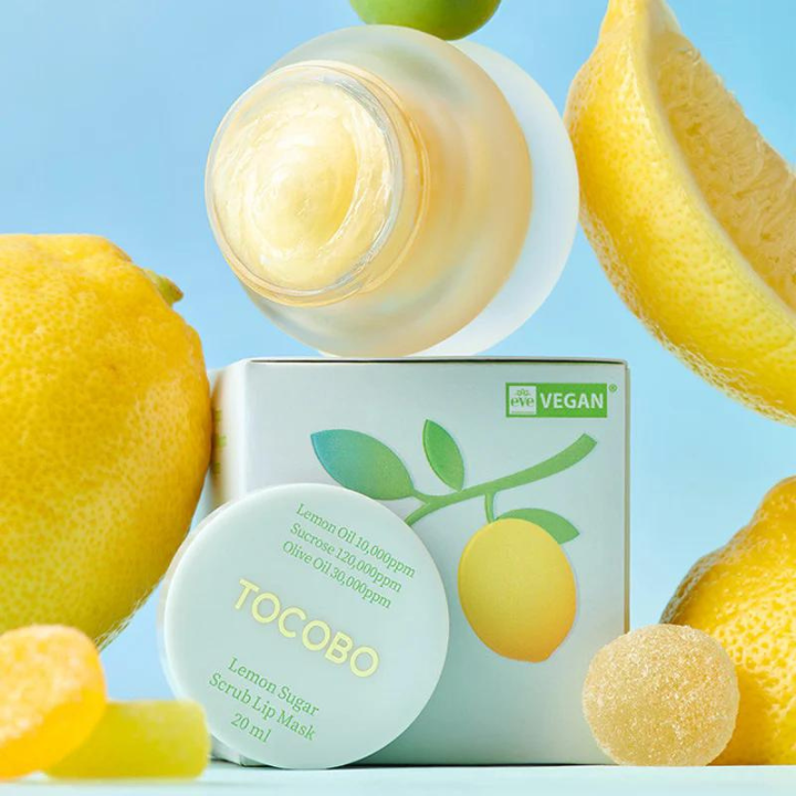 TOCOBO - Lemon Sugar Scrub Lip Mask 20ml
