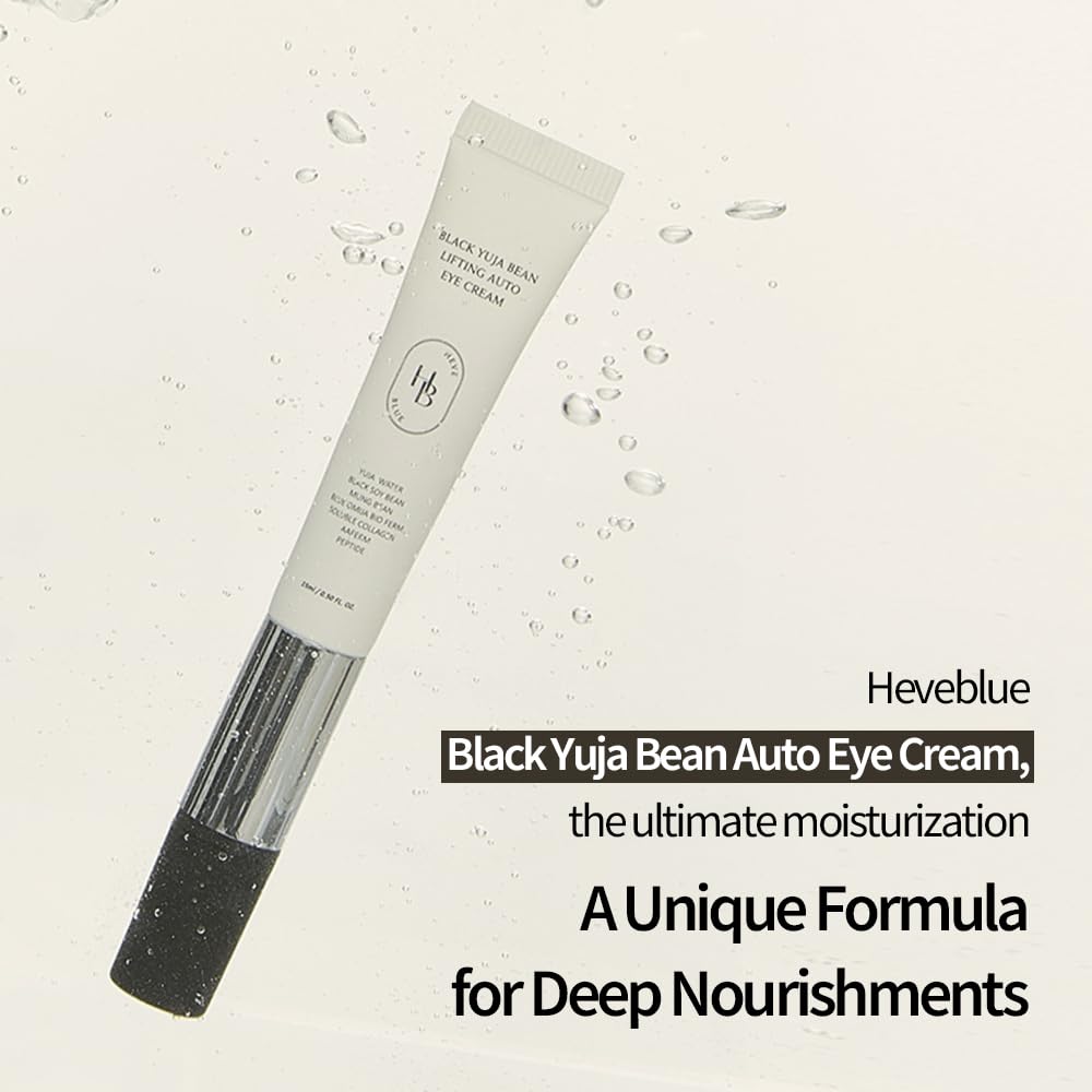 HEVEBLUE - Black Yuja Bean Lifting Auto Eye Cream 15ml