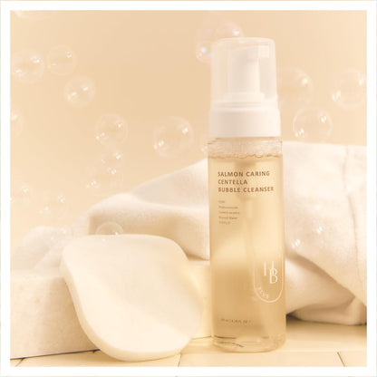 HEVEBLUE - Salmon Caring Centella Bubble Cleanser 200ml