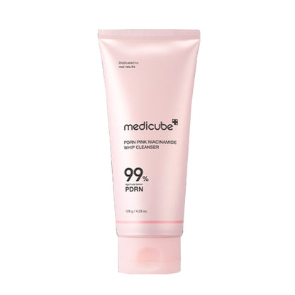 MEDICUBE PDRN Pink Niacinamide Whip Cleanser – 120 g