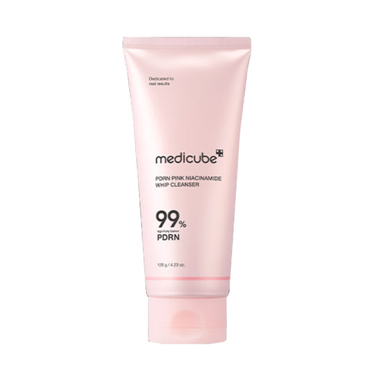 MEDICUBE PDRN Pink Niacinamide Whip Cleanser – 120 g