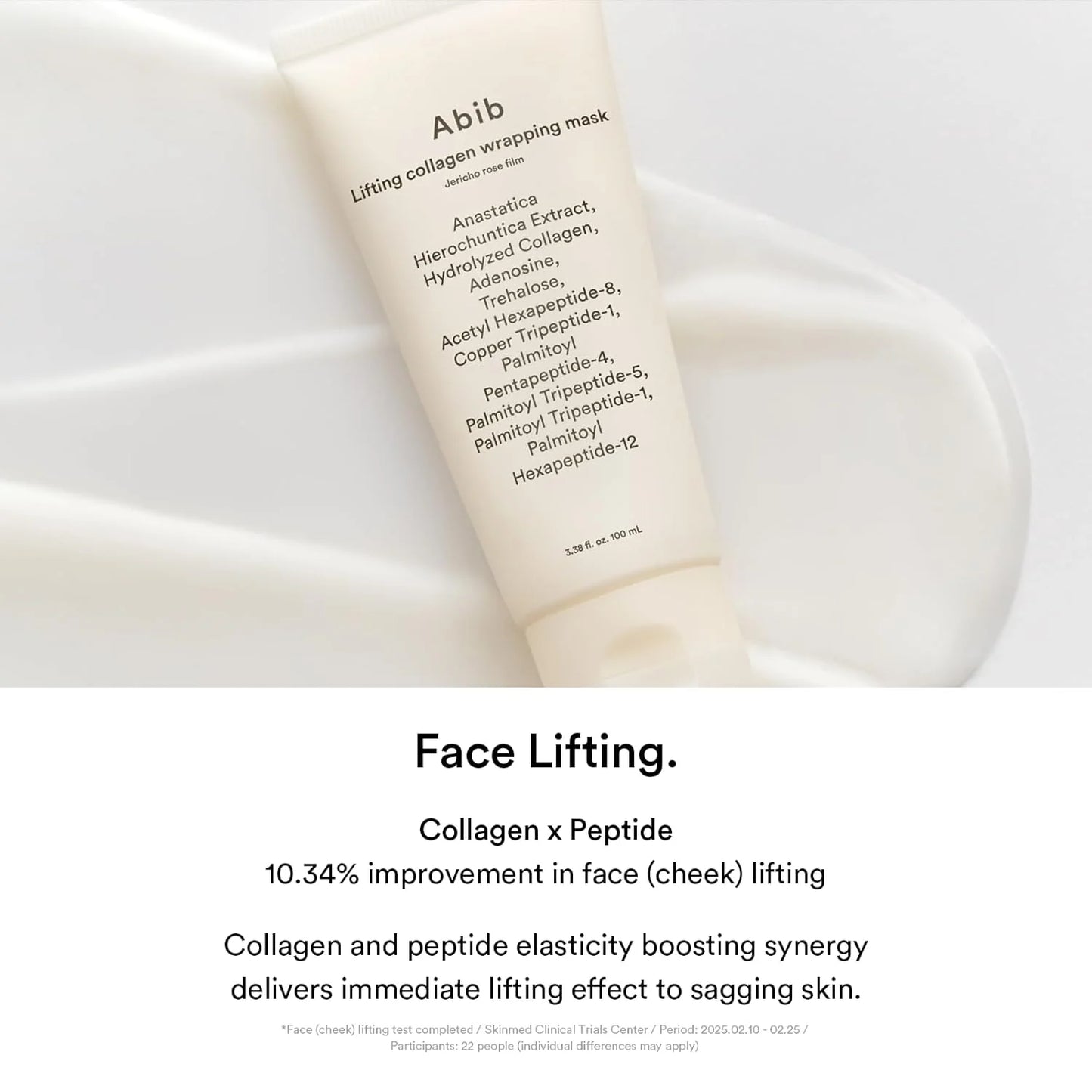 ABIB – Lifting Collagen Wrapping Mask Jericho Rose Film 100ml