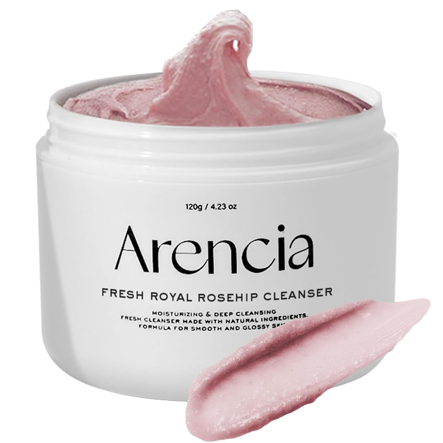 ARENCIA - Fresh Rosehip Rice Mochi Cleanser 120g