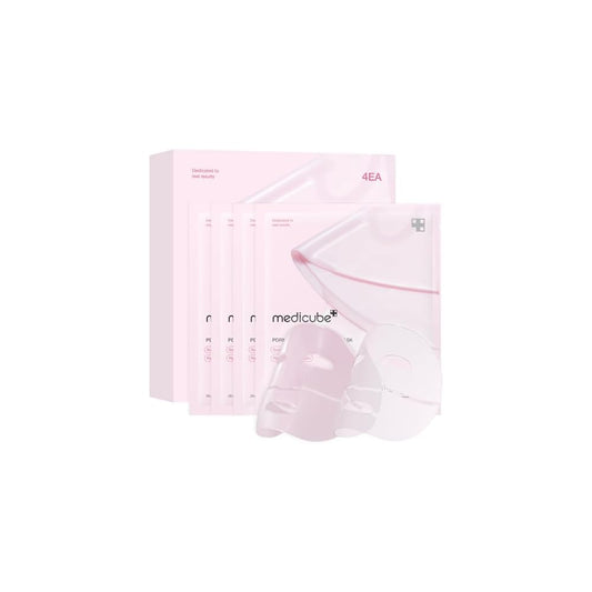 MEDICUBE - PDRN Pink Collagen Gel Mask - 4 x Mask / Box