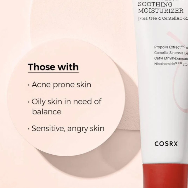 COSRX AC Collection Lightweight Soothing Moisturizer 2.0 - 80ml