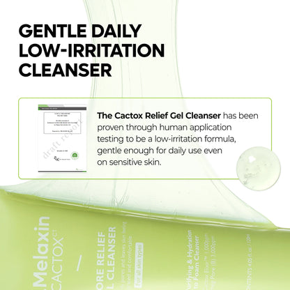 DR MELAXIN - Cactox Pore Relief Gel Cleanser 120ml