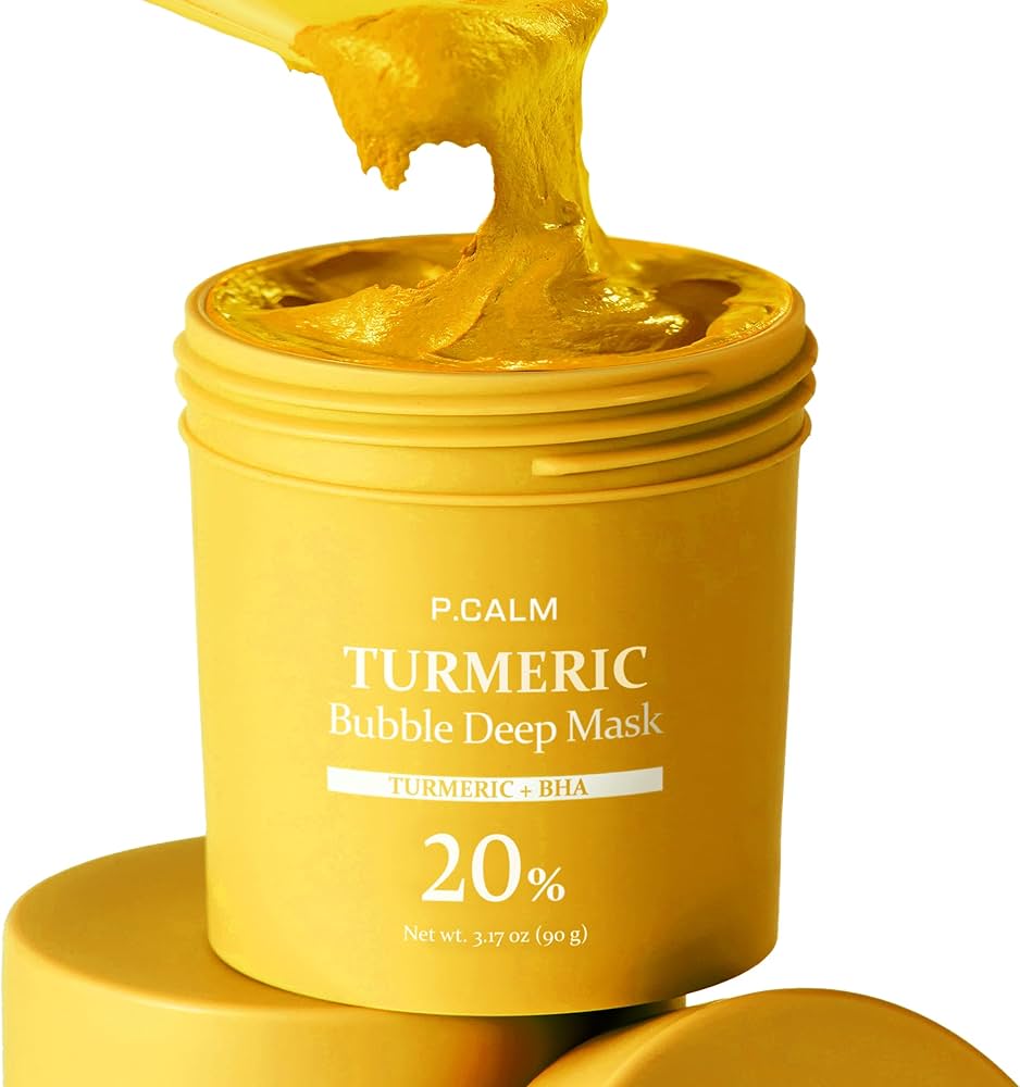 P.CALM – Turmeric Bubble Deep Mask 90g