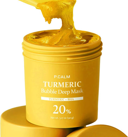 P.CALM – Turmeric Bubble Deep Mask 90g