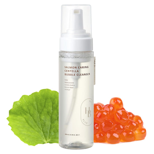 HEVEBLUE - Salmon Caring Centella Bubble Cleanser 200ml