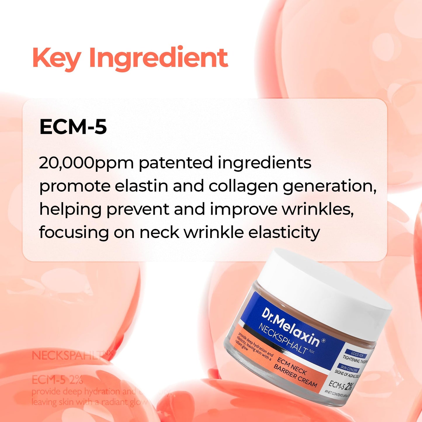 Dr. Melaxin - NECKSPHALT ECM CERAMIDE NECK CREAM 50ml