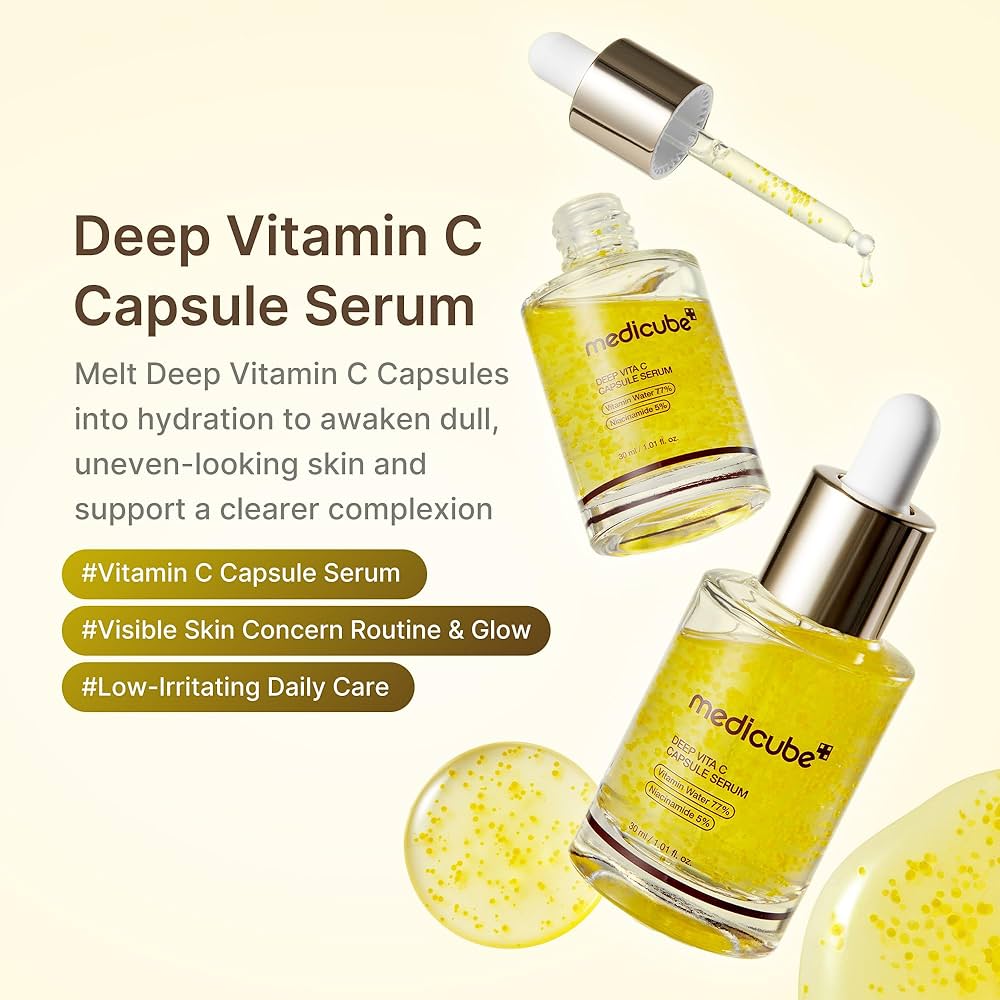 MEDICUBE - DEEP VITA C CAPSULE SERUM 30ML