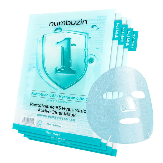NUMBUZIN – No.1 Pantothenic B5 Hyaluronic Active Clear Mask 26ml