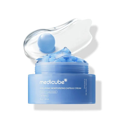 MEDICUBE – Hyaluronic Moisturizing Capsule Cream 50g