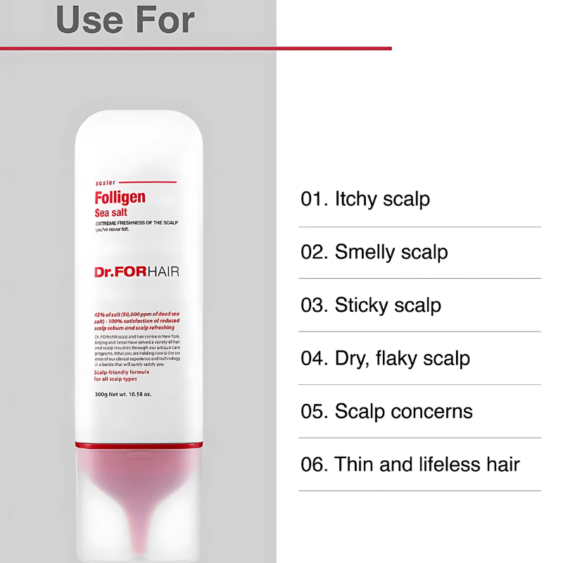DR FOR HAIR - Folligen Sea Salt Scaler 300ml