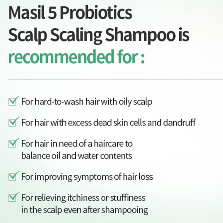 MASIL 5 Probiotics Scalp Scaling Shampoo Stick Pouch 8ml x 20ea